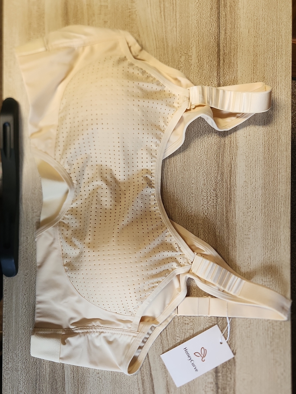 Wireless Breathable Comfort Bra in Beige